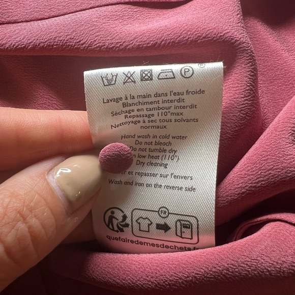 Sezane Chlo Shirt, Rosewood, US 4/FR 36 - Picture 16 of 16